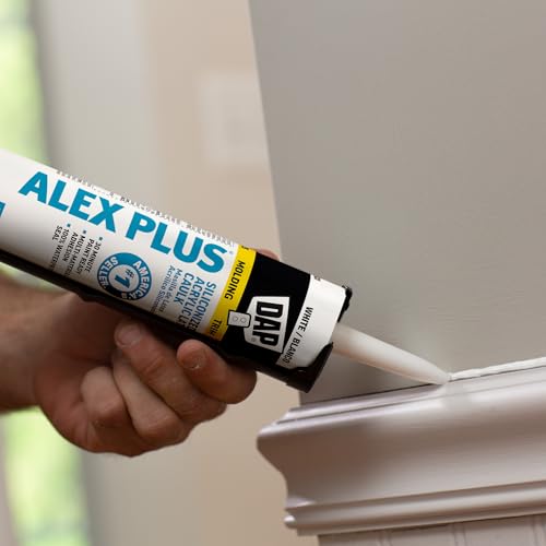 DAP Alex Plus 10.1oz All Purpose Acrylic Latex Caulk Plus Silicone