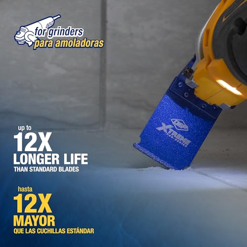 QEP 10089 Xtreme Premium Diamond Grit Grout Removal Straight Blade