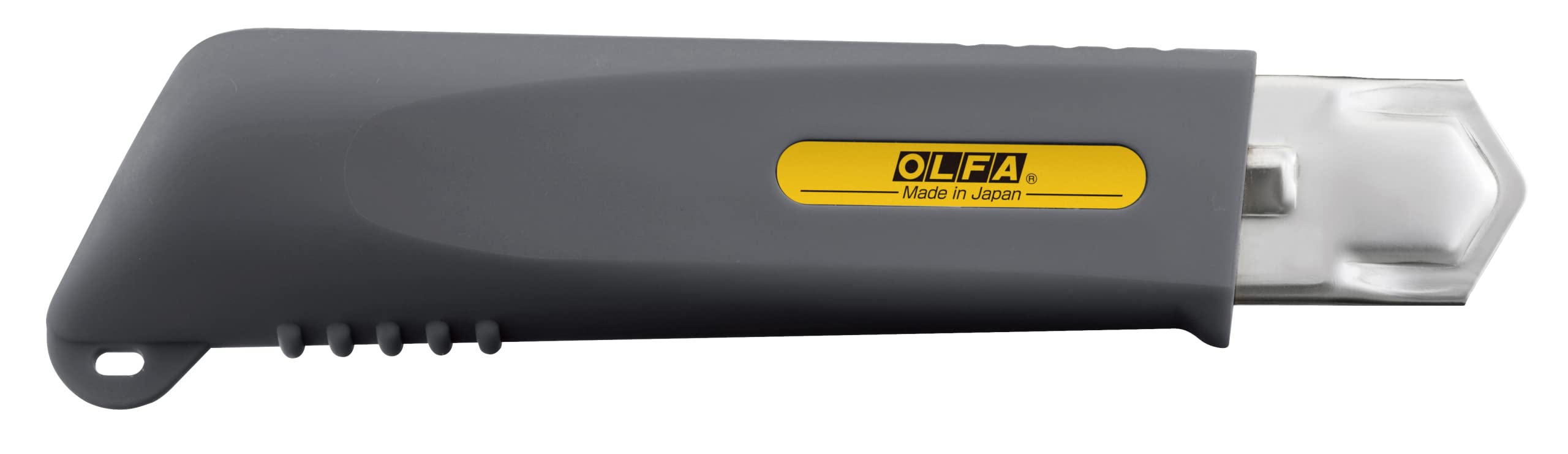 OLFA NH-1 25mm 7-Pt Rubber Grip Ratchet-Lock Extra Heavy-Duty Snap-Off Utility Knife