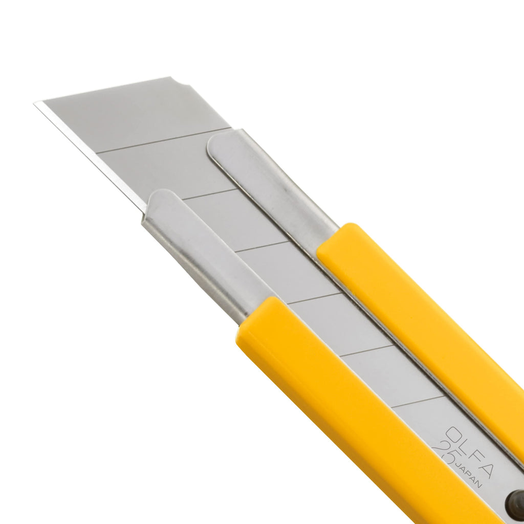 OLFA HB-5B 25mm 7-Pt Silver Extra Heavy-Duty Snap-Off Blade (5pk)