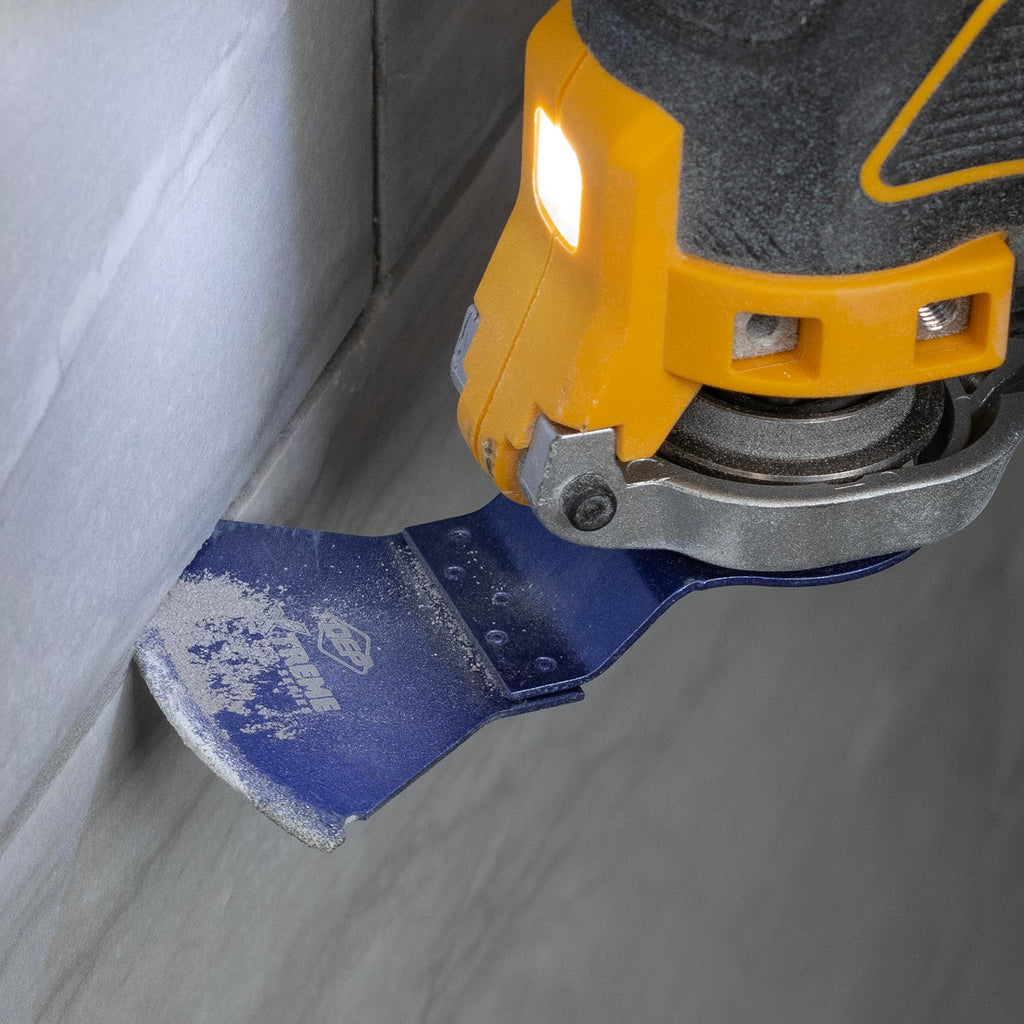 QEP 10088 Xtreme Premium Diamond Grit Grout Removal Curved Blade