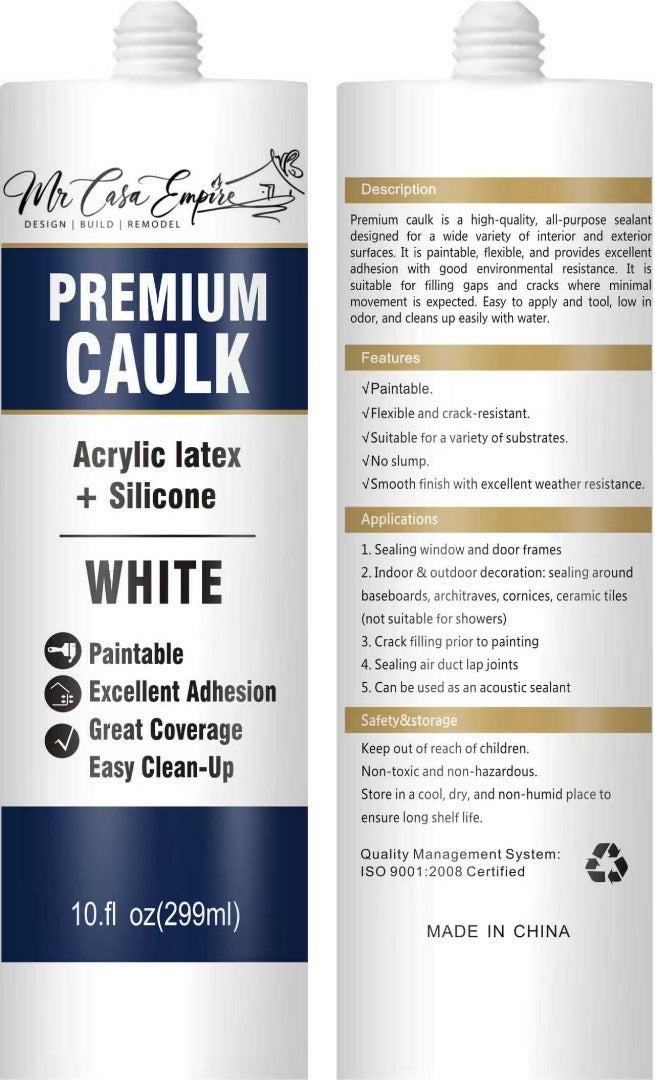 MR Casa Empire Premium Caulk – White
